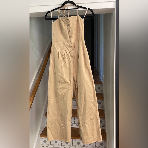 Marjorelle Khaki Jumpsuit - Picture 2 of 3